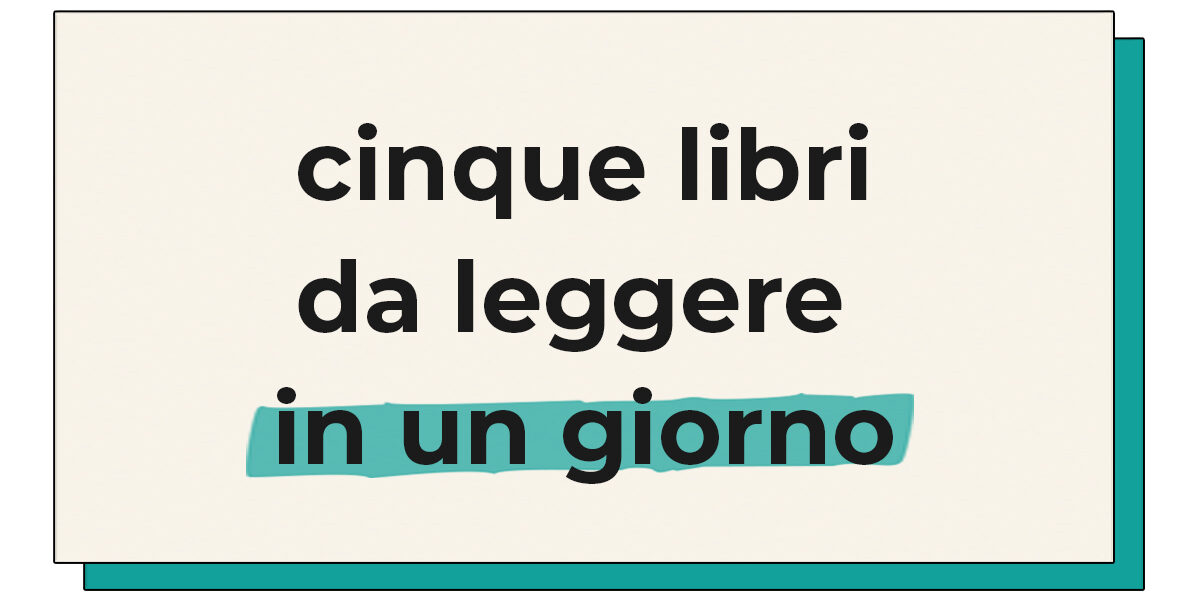 Libri da leggere in un giorno Copertina