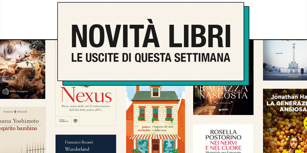 Libri uscita settimana 9-15 settembre Copertina