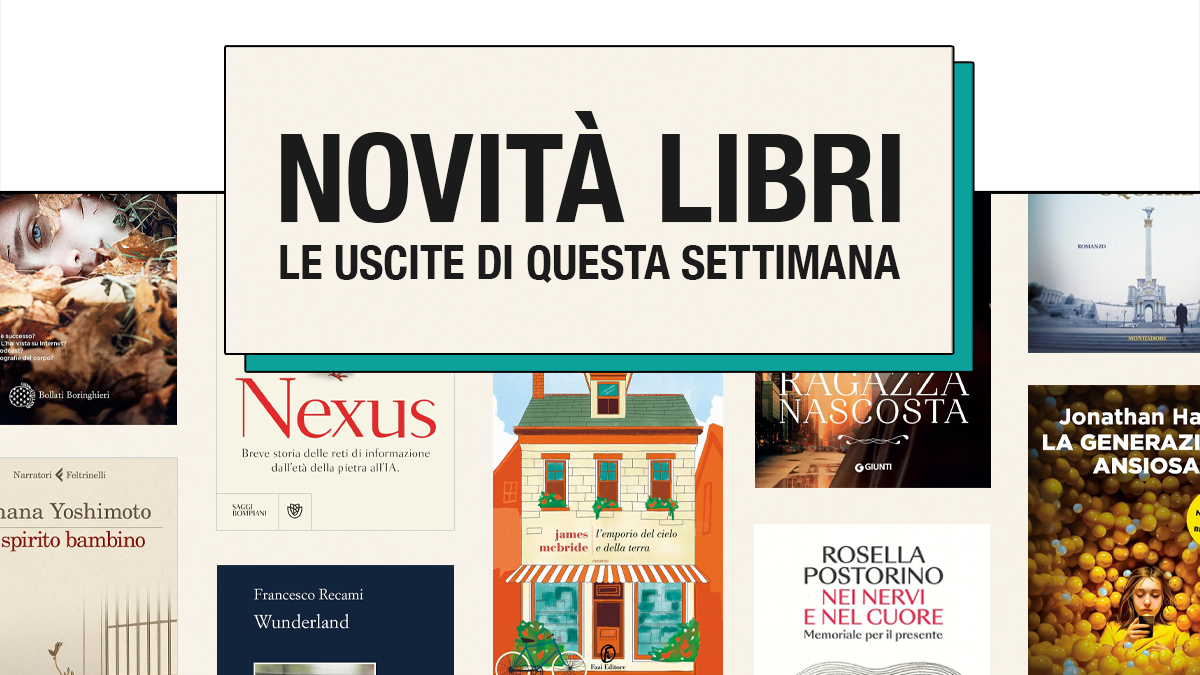 Libri uscita settimana 9-15 settembre Copertina