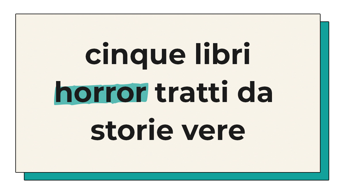 Libri horror tratti da storie vere Copertina