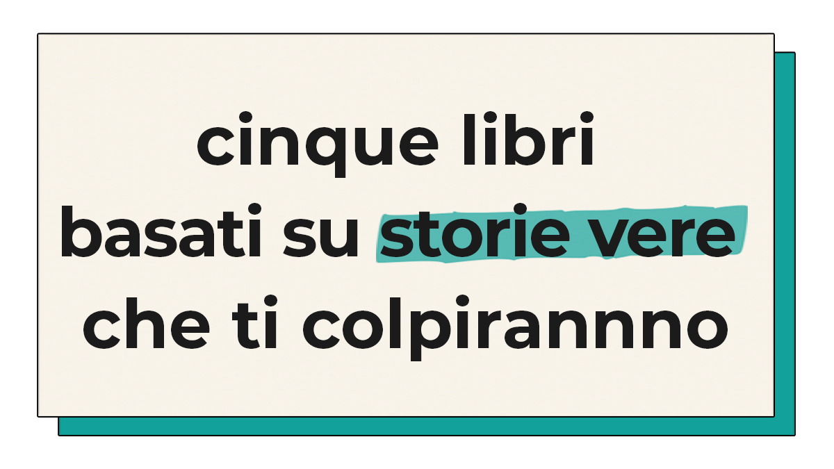 Libri storie vere Copertina