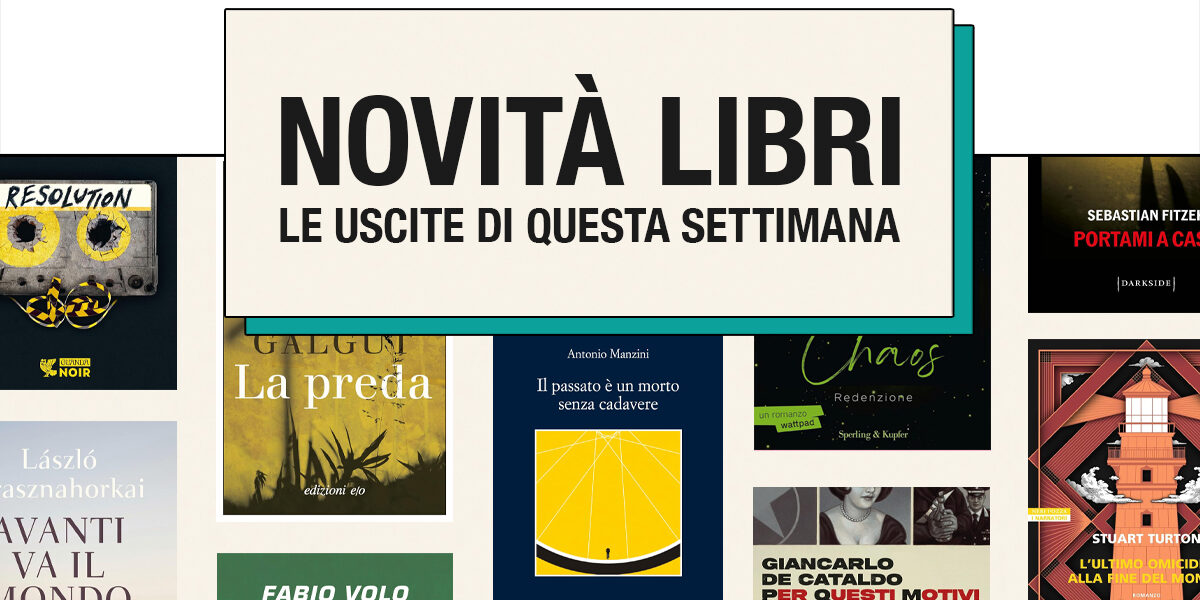 Libri uscita settimana 21-27 ottobre Copertina