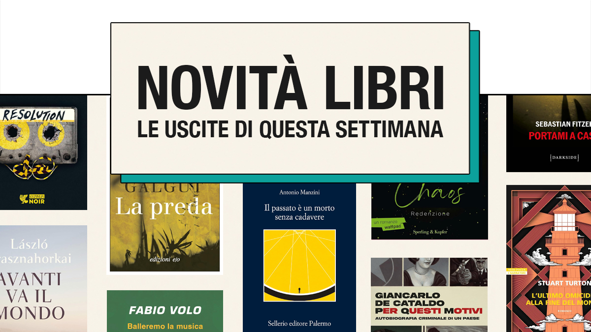 Libri uscita settimana 21-27 ottobre Copertina