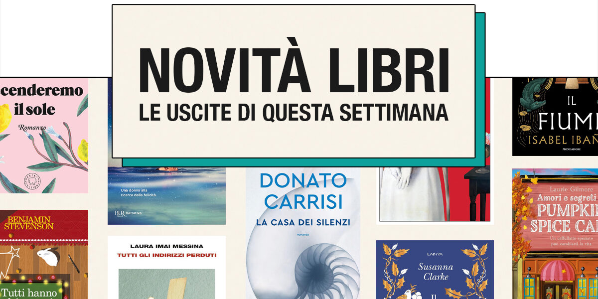 Libri uscita settimana 28 ottobre - 3 novembre Copertina