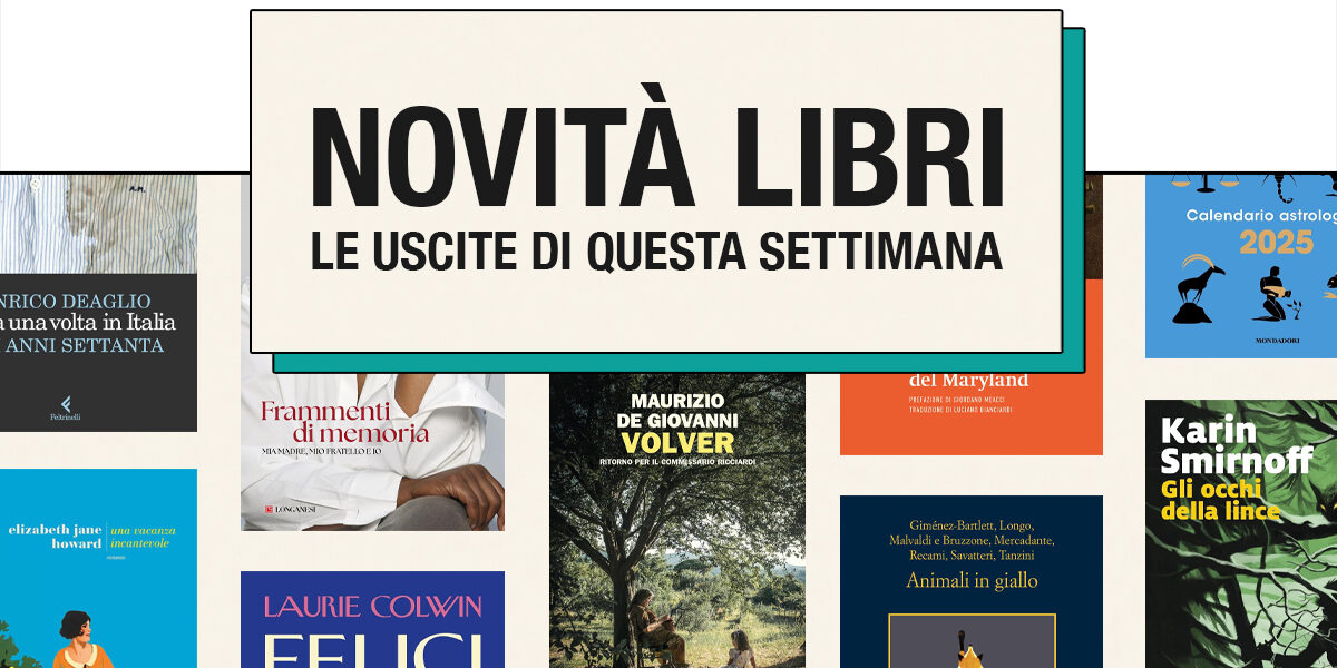 Libri uscita settimana 25 novembre - 1 dicembre Copertina