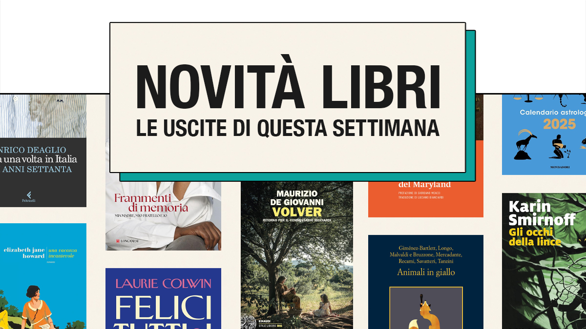 Libri uscita settimana 25 novembre - 1 dicembre Copertina